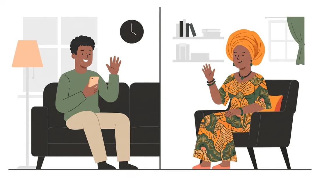 Family staying connected